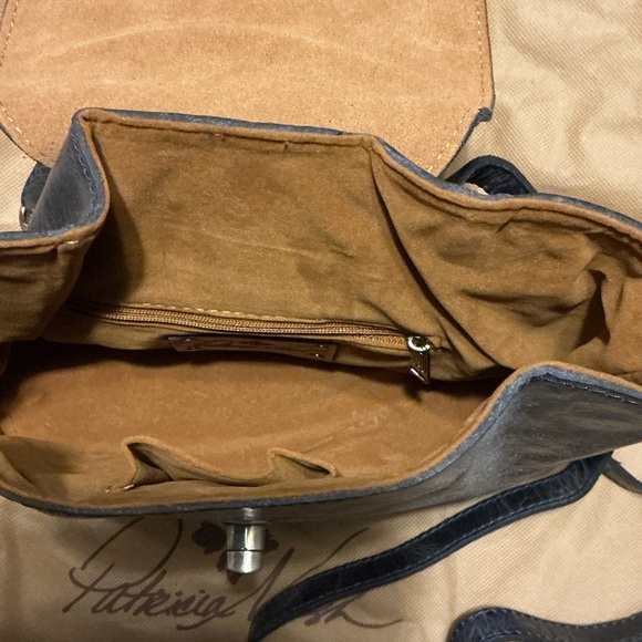 Patricia Nash Bellissimi Distressed Glazed Leather Backpack